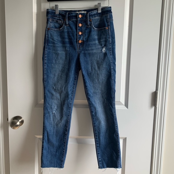 Madewell 10” High-Rise Skinny - Picture 1 of 6